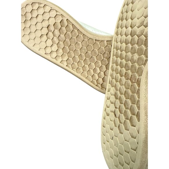 Adidas Womens White Sneakers With Leopard Print Heel Detail  Size 8.5 - Picture 5 of 5